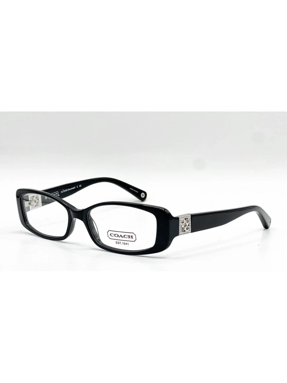 Coach HC 6006B 5002 Black Full Rim Authentic Eyeglass Frames 53-16-135